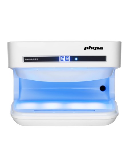 Sieninis kišeninis elektrinis rankų džiovintuvas baltas 1650W Physa Oria baltas Sieninis kišeninis elektrinis rankų džiovintuvas baltas 1650W Physa Oria baltas