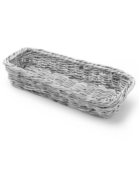 Stalo įrankių krepšelis šakės peiliai šaukštai pilkas melanžas 270x100x45 mm - Hendi 426081 Stalo įrankių krepšelis šakės peiliai šaukštai pilkas melanžas 270x100x45 mm - Hendi 426081