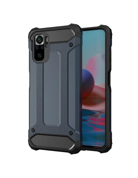 „Hybrid Armor“ šarvuotas hibridinis korpuso dangtelis Xiaomi Redmi Note 11T 5G / Redmi Note 11S 5G / Poco M4 Pro 5G mėly... „Hybrid Armor“ šarvuotas hibridinis korpuso dangtelis Xiaomi Redmi Note 11T 5G / Redmi Note 11S 5G / Poco M4 Pro 5G mėly...