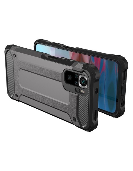 „Hybrid Armor“ šarvuotas hibridinis korpuso dangtelis Xiaomi Redmi Note 11T 5G / Redmi Note 11S 5G / Poco M4 Pro 5G mėly... „Hybrid Armor“ šarvuotas hibridinis korpuso dangtelis Xiaomi Redmi Note 11T 5G / Redmi Note 11S 5G / Poco M4 Pro 5G mėly...