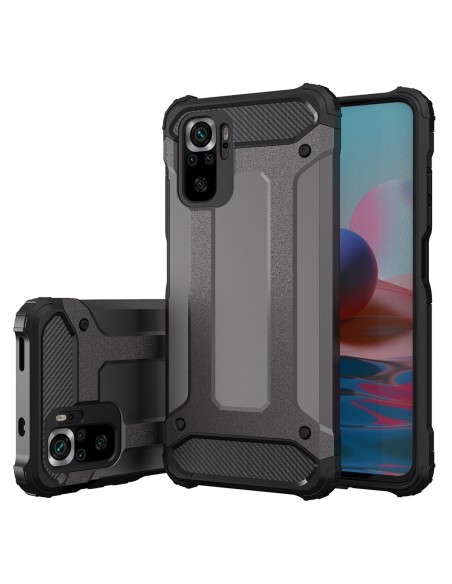 Hybrid Armor šarvuotas hibridinis dėklo dangtelis, skirtas Xiaomi Poco M4 Pro 5G juodas Hybrid Armor šarvuotas hibridinis dėklo dangtelis, skirtas Xiaomi Poco M4 Pro 5G juodas