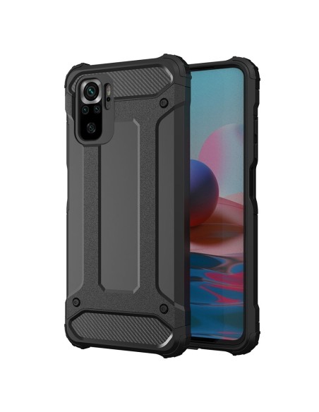Hybrid Armor šarvuotas hibridinis dėklo dangtelis, skirtas Xiaomi Poco M4 Pro 5G juodas Hybrid Armor šarvuotas hibridinis dėklo dangtelis, skirtas Xiaomi Poco M4 Pro 5G juodas