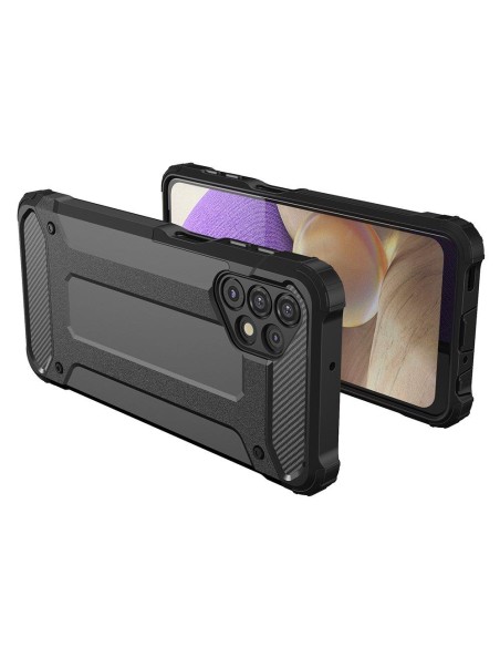 Hybrid Armor šarvuotas hibridinis dėklo dangtelis, skirtas Samsung Galaxy A53 5G mėlynas