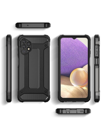 Hybrid Armor šarvuotas hibridinis dėklo dangtelis, skirtas Samsung Galaxy A53 5G mėlynas