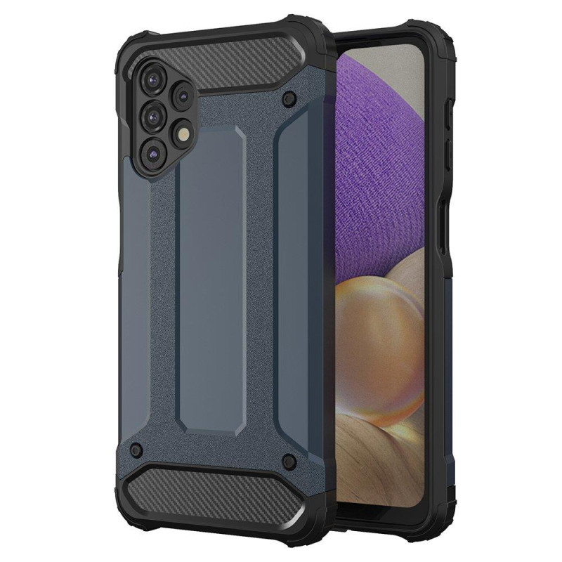Hybrid Armor šarvuotas hibridinis dėklo dangtelis, skirtas Samsung Galaxy A73 mėlynas