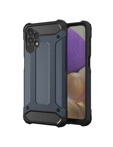 Hybrid Armor šarvuotas hibridinis dėklo dangtelis, skirtas Samsung Galaxy A73 mėlynas Hybrid Armor šarvuotas hibridinis dėklo dangtelis, skirtas Samsung Galaxy A73 mėlynas