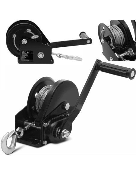 Gervė rankinio alkūninio lyno gervė su reketu 8 m 550 kg Gervė rankinio alkūninio lyno gervė su reketu 8 m 550 kg