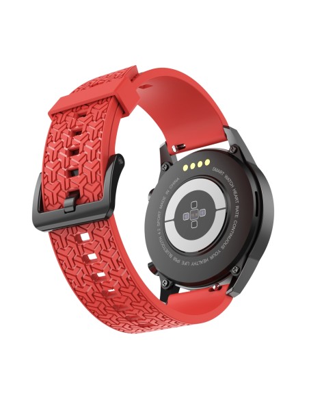 Laikrodžio Y dirželis, skirtas Samsung Galaxy Watch 46 mm apyrankei, raudona apyrankė Laikrodžio Y dirželis, skirtas Samsung Galaxy Watch 46 mm apyrankei, raudona apyrankė