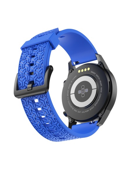 Laikrodžio dirželis Y, skirtas Samsung Galaxy Watch 46 mm apyrankei, mėlyna Laikrodžio dirželis Y, skirtas Samsung Galaxy Watch 46 mm apyrankei, mėlyna