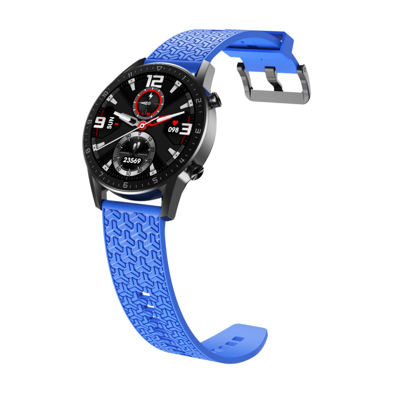 Laikrodžio dirželis Y, skirtas Samsung Galaxy Watch 46 mm apyrankei, mėlyna