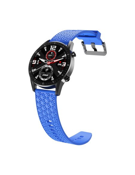Laikrodžio dirželis Y, skirtas Samsung Galaxy Watch 46 mm apyrankei, mėlyna Laikrodžio dirželis Y, skirtas Samsung Galaxy Watch 46 mm apyrankei, mėlyna