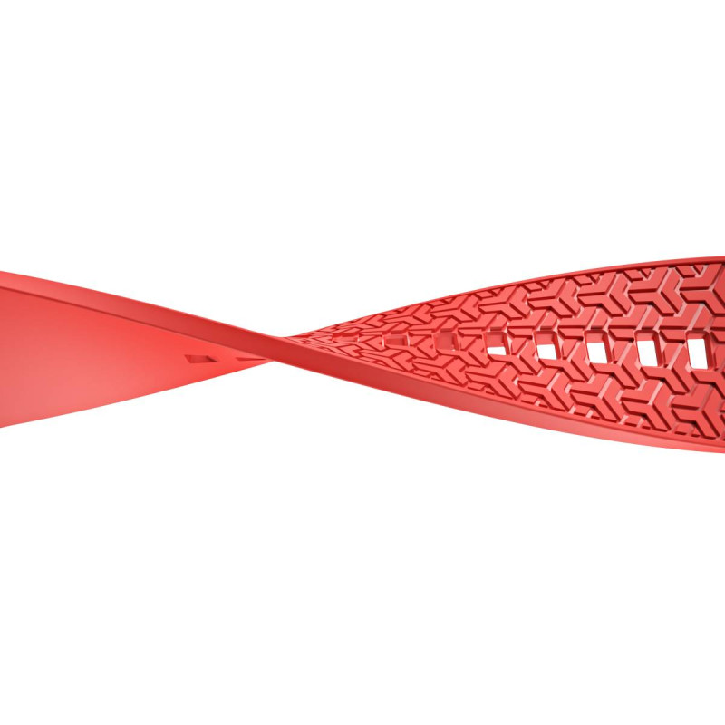 Laikrodžio Y dirželis, skirtas Apple Watch 7 / 6 / 5 / 4 / 3 / 2 / SE (41 / 40 / 38 mm) apyrankės apyrankė raudona