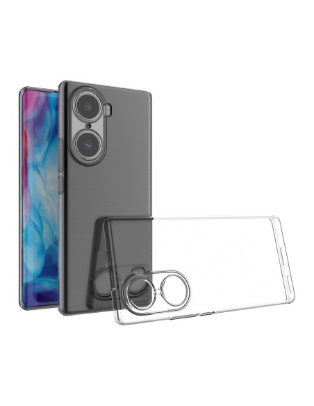 Ultra Clear 0,5 mm Honor 60 Pro gelio dėklo dangtelis skaidrus