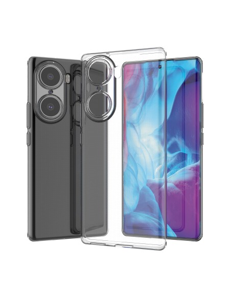 Ultra Clear 0,5 mm Honor 60 Pro gelio dėklo dangtelis skaidrus