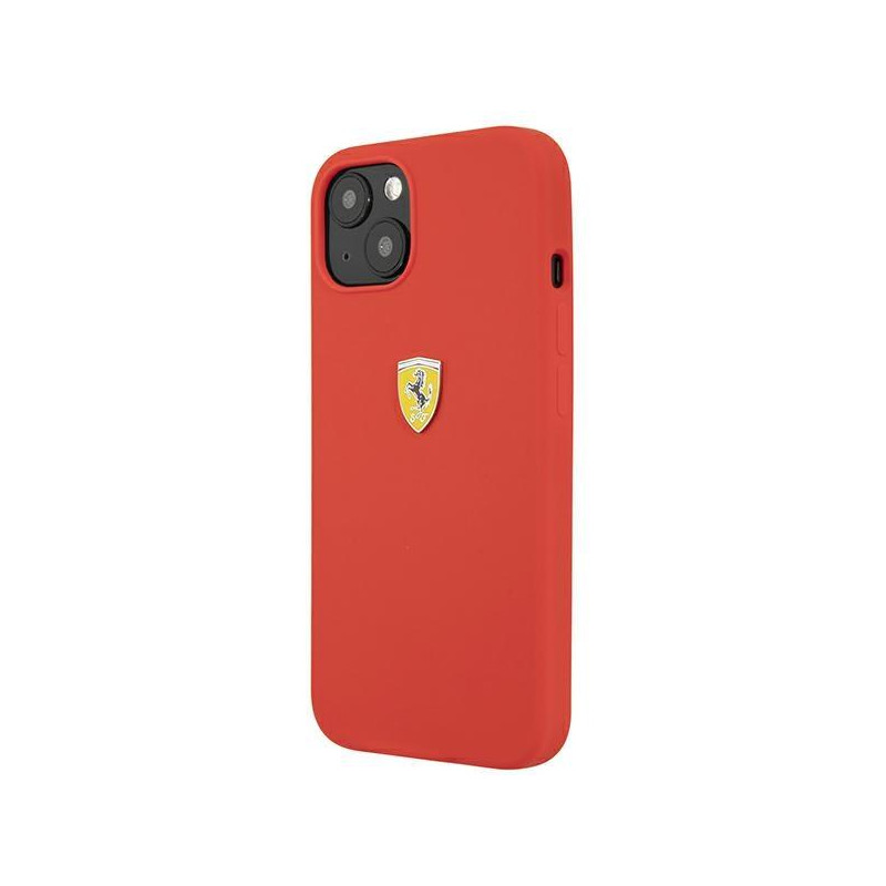 Ferrari silikoninis dėklas iPhone 13 mini - raudonas