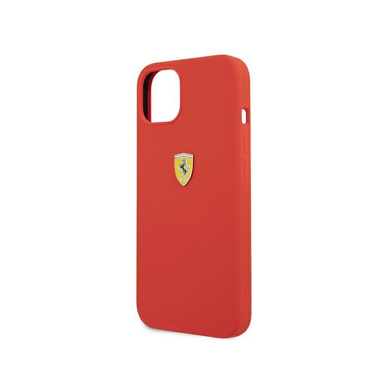 Ferrari silikoninis dėklas iPhone 13 mini - raudonas