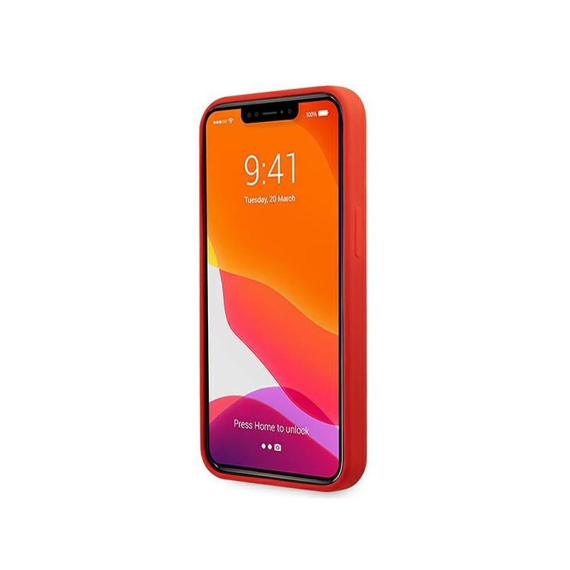 Ferrari silikoninis dėklas iPhone 13 Pro Max - raudonas