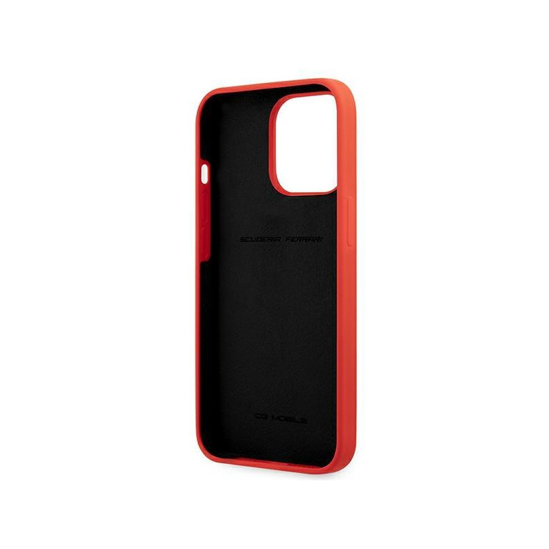 Ferrari silikoninis dėklas iPhone 13 Pro Max - raudonas