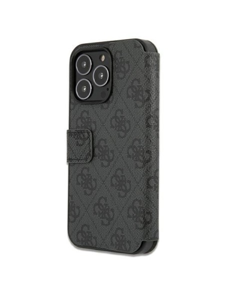 Guess 4G Big Metal Logo dėklas, skirtas iPhone 13 Pro / iPhone 13 - pilkas Guess 4G Big Metal Logo dėklas, skirtas iPhone 13 Pro / iPhone 13 - pilkas