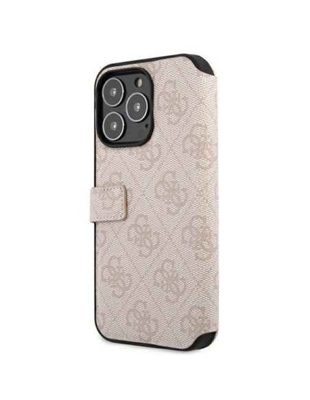 Guess 4G Big Metal Logo dėklas, skirtas iPhone 13 Pro / iPhone 13 - rožinis Guess 4G Big Metal Logo dėklas, skirtas iPhone 13 Pro / iPhone 13 - rožinis