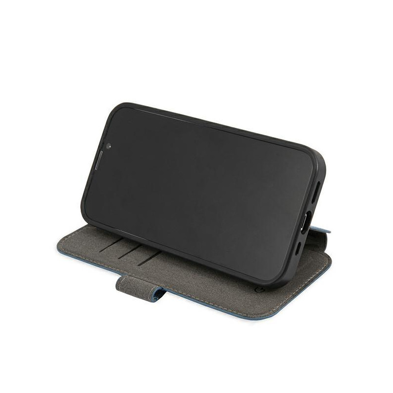 Guess 4G Stripe dėklas iPhone 13 mini - mėlynas