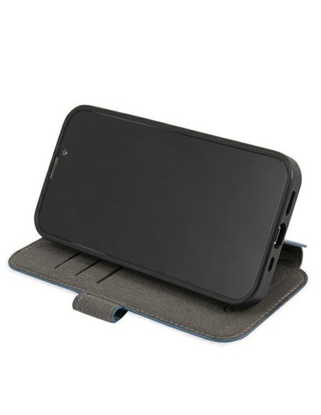 Guess 4G Stripe dėklas iPhone 13 mini - mėlynas Guess 4G Stripe dėklas iPhone 13 mini - mėlynas