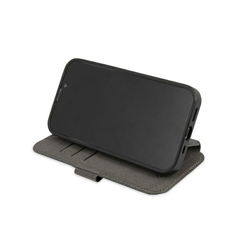 Guess 4G Stripe dėklas iPhone 13 mini - pilkas