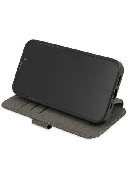 Guess 4G Stripe dėklas iPhone 13 mini - pilkas Guess 4G Stripe dėklas iPhone 13 mini - pilkas