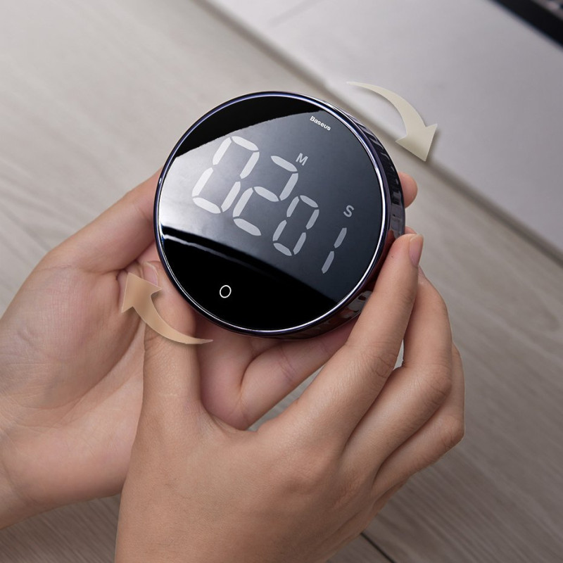 Sukamasis atgalinės atskaitos laikmatis elektroninis laikmatis juodas laikmatis