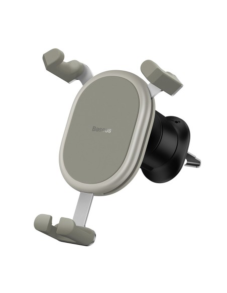 Gravitacinis automobilio telefono laikiklis oro ventiliacijai baltas Gravitacinis automobilio telefono laikiklis oro ventiliacijai baltas