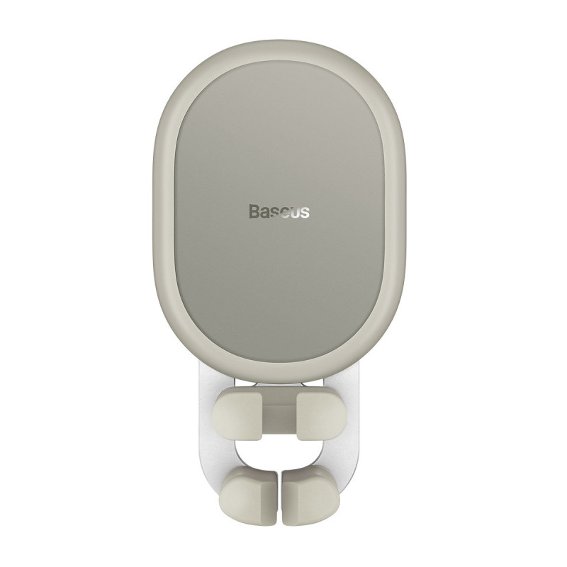 Gravitacinis automobilio telefono laikiklis oro ventiliacijai baltas