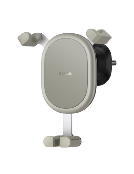 Gravitacinis automobilio telefono laikiklis oro ventiliacijai baltas Gravitacinis automobilio telefono laikiklis oro ventiliacijai baltas