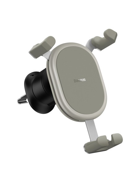 Gravitacinis automobilio telefono laikiklis oro ventiliacijai baltas Gravitacinis automobilio telefono laikiklis oro ventiliacijai baltas