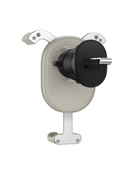 Gravitacinis automobilio telefono laikiklis oro ventiliacijai baltas Gravitacinis automobilio telefono laikiklis oro ventiliacijai baltas