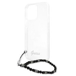 Guess Black Pearl dėklas, skirtas iPhone 13 Pro Max - skaidrus