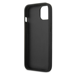 Karl Lagerfeld Saffiano Ikonik Karl& 39 s Patch dėklas iPhone 13 mini - juodas