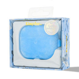 „Kingxbar Plush Pods“ dėklas, skirtas „AirPods 3“ pliušinis dėklas, mėlynas ausinių dangtelis