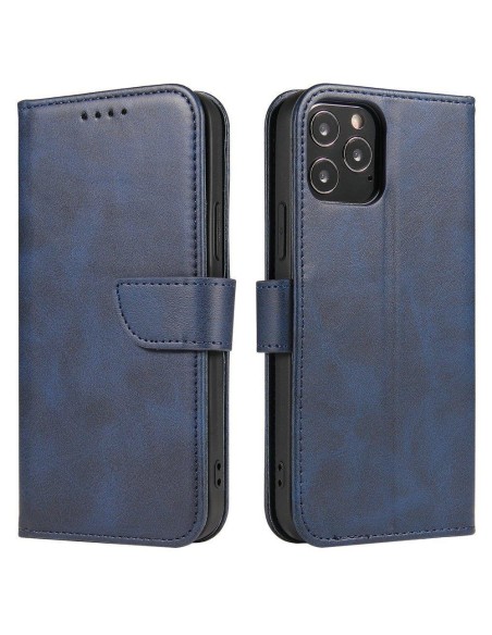 Magnet Case elegantiškas dėklas su atvartu ir stovo funkcija, skirta Samsung Galaxy A33 5G blue Magnet Case elegantiškas dėklas su atvartu ir stovo funkcija, skirta Samsung Galaxy A33 5G blue