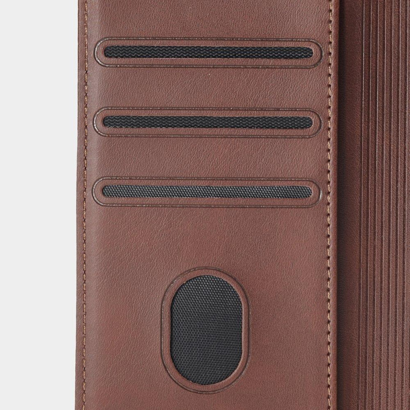 Magnet Case elegantiškas dėklas su atvartu ir stovo funkcija, skirta Samsung Galaxy S22 Ultra black