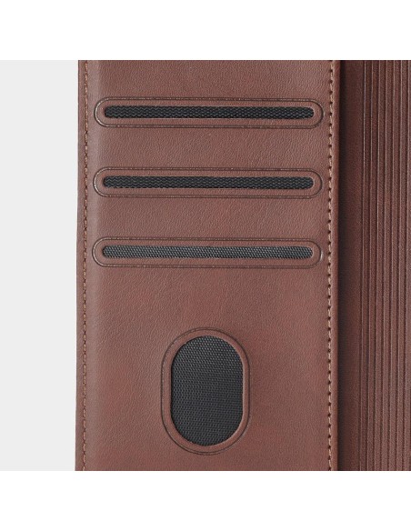 Magnet Case elegantiškas dėklas su atvartu ir stovo funkcija, skirta Samsung Galaxy S22+ (S22 Plus) juoda