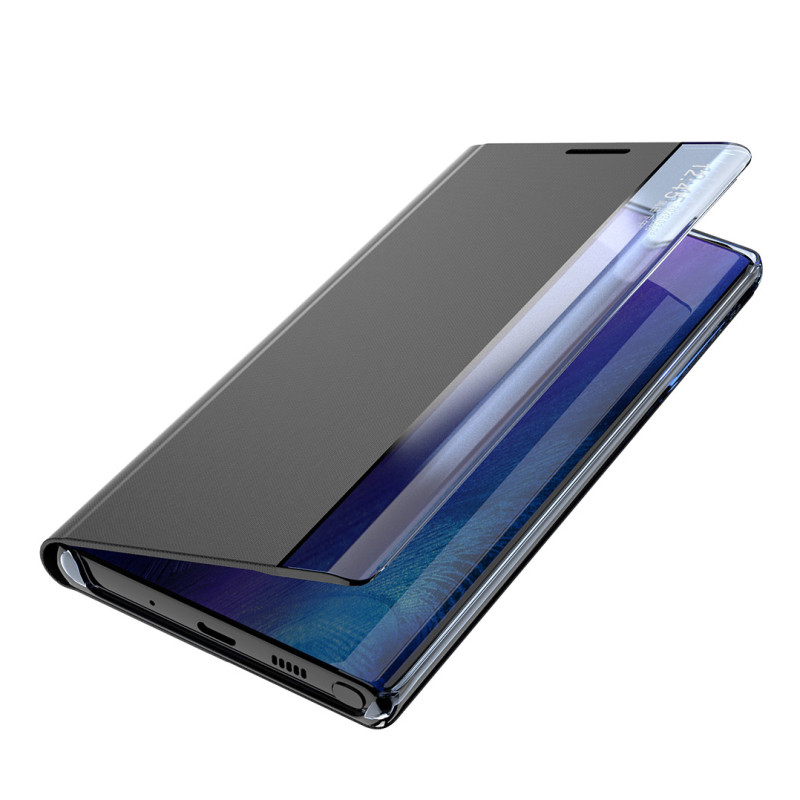 Naujas Sleep Case dangtelis su atvartu ir stovo funkcija, skirta Samsung Galaxy A53 5G blue
