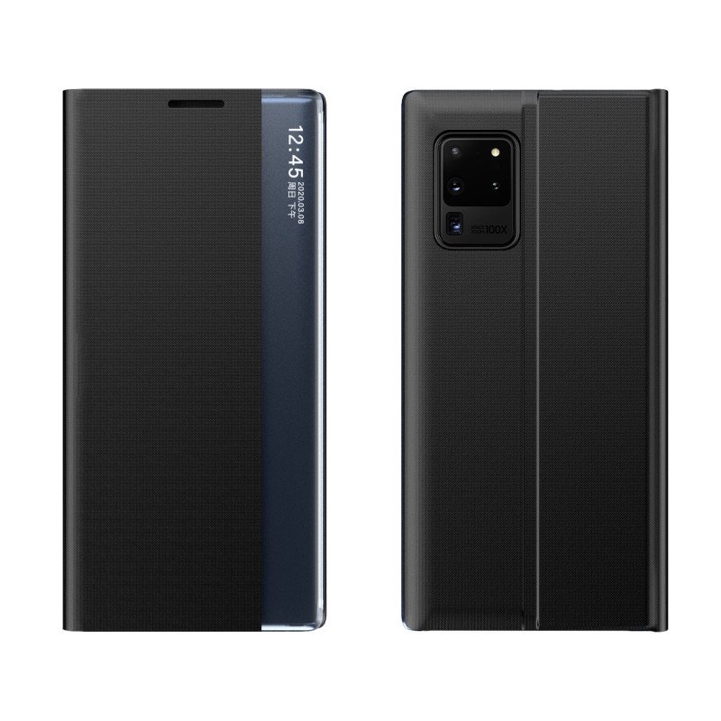 Naujas Sleep Case dangtelis su atvartu ir stovo funkcija, skirta Samsung Galaxy A53 5G black Naujas Sleep Case dangtelis su atvartu ir stovo funkcija, skirta Samsung Galaxy A53 5G black