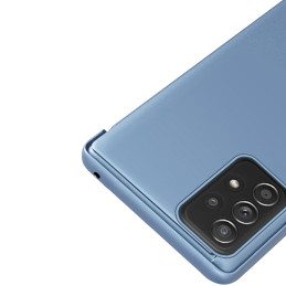Clear View Case atverčiamas dangtelis, skirtas Samsung Galaxy A53 5G juodas