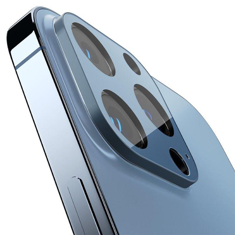 Spigen Optik.tR kameros apsauga iPhone 13 Pro / 13 Pro Max - mėlyna 2 vnt.