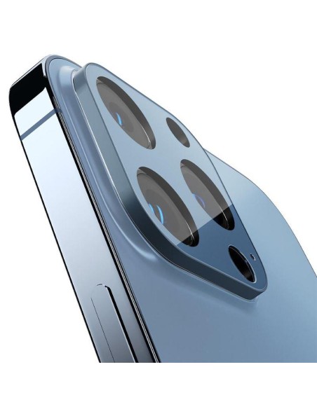 Spigen Optik.tR kameros apsauga iPhone 13 Pro / 13 Pro Max - mėlyna 2 vnt. Spigen Optik.tR kameros apsauga iPhone 13 Pro / 13 Pro Max - mėlyna 2 vnt.