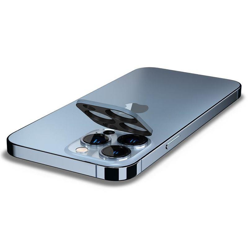 Spigen Optik.tR kameros apsauga iPhone 13 Pro / 13 Pro Max - mėlyna 2 vnt.