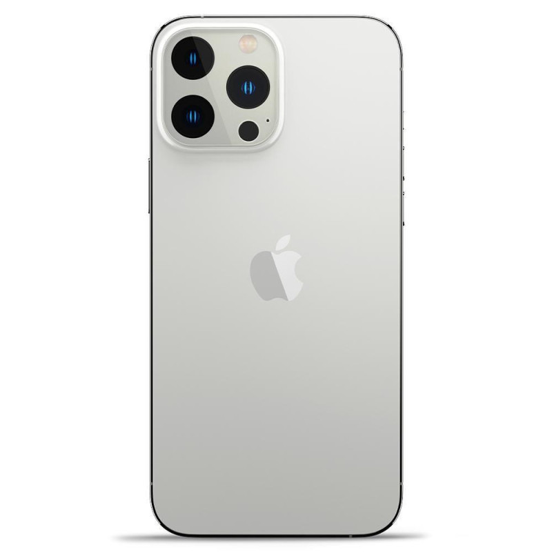 Spigen Optik.tR kameros apsauga iPhone 13 Pro / 13 Pro Max - sidabrinė 2 vnt.