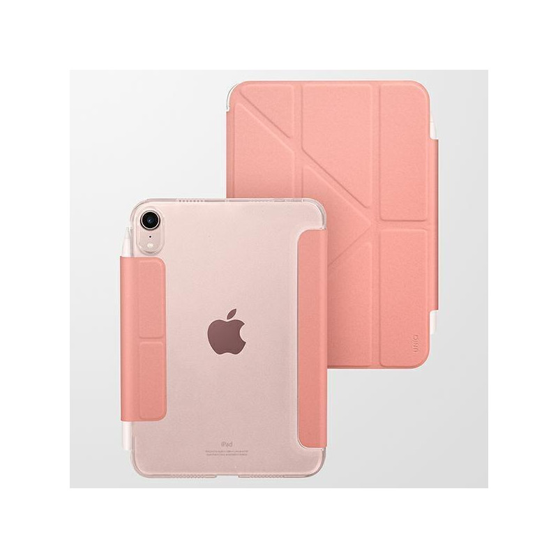 Uniq Camden dėklas iPad mini (2021) - rožinis