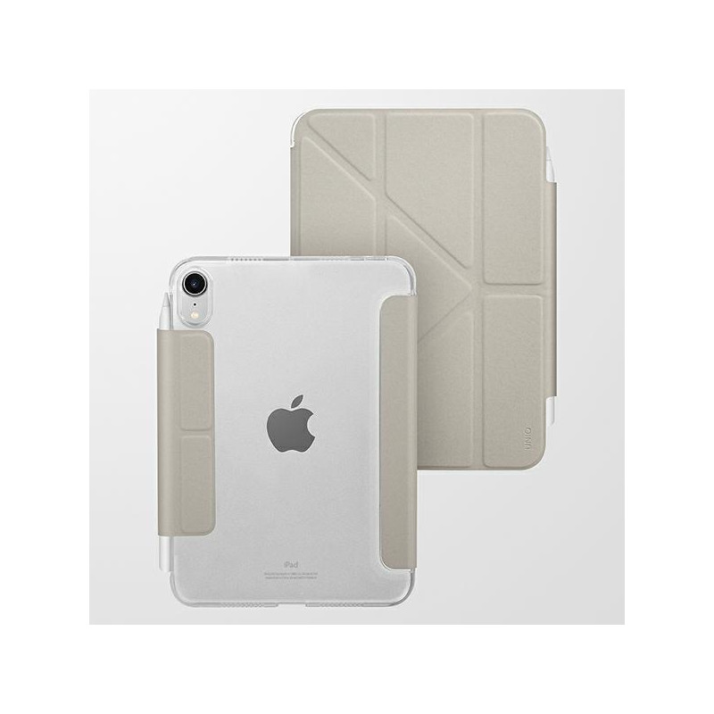 Uniq Camden dėklas iPad mini (2021) – pilkas