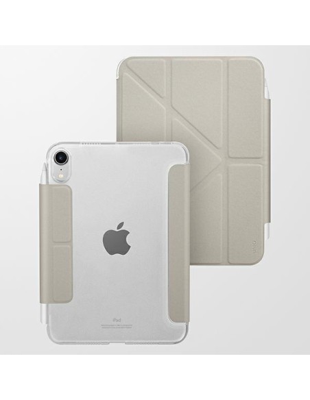 Uniq Camden dėklas iPad mini (2021) – pilkas Uniq Camden dėklas iPad mini (2021) – pilkas